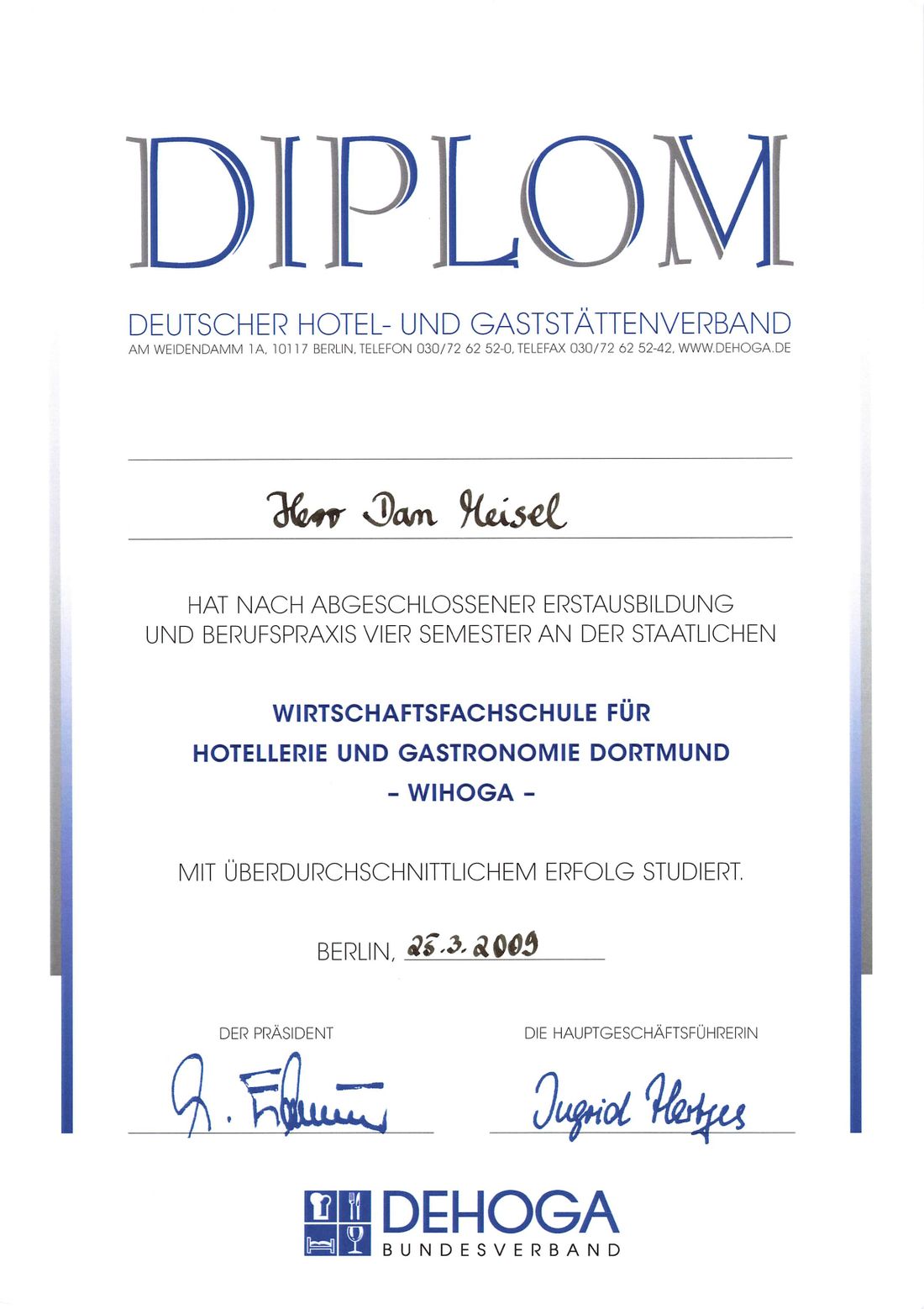 Diplom Staatlich geprüfter Betriebswirt